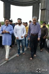 NTR Family Visit to NTR Ghat 2016
